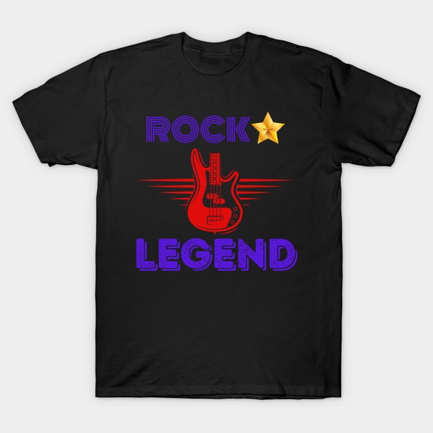 Rockstar 1 T-Shirt by MaxiVision